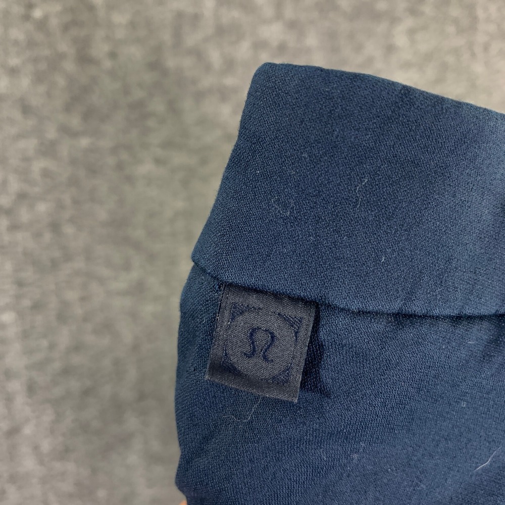 Lululemon ABC Pants Men 33x31 Navy Blue Chino Trousers Performance Warpstreme - Picture 11 of 12